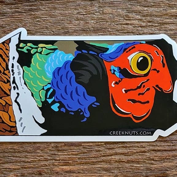 Pennsylvania Pheasant Skin Sticker for wholesale by creeknuts.com