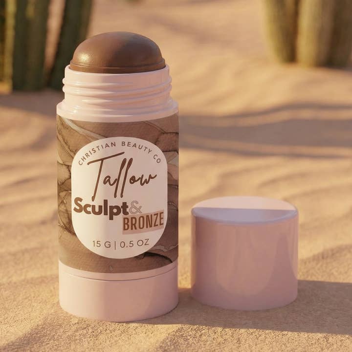 Tallow Sculpt & Bronze Stick for wholesale by Christian Beauty Co