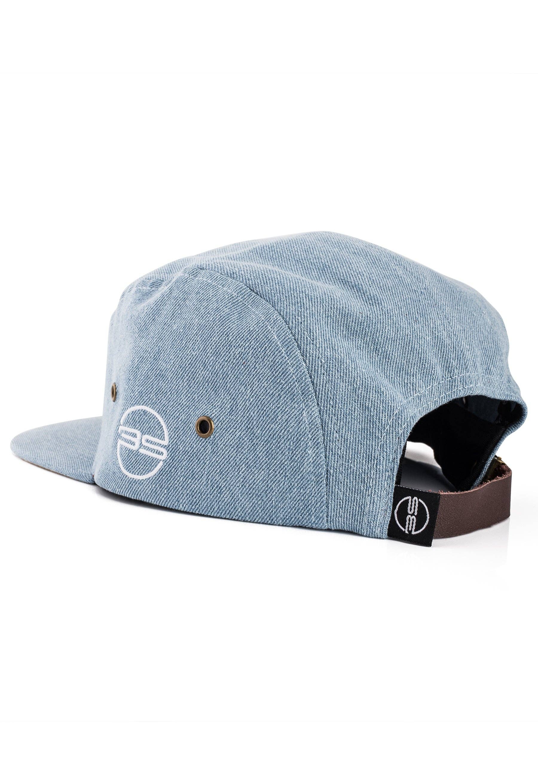 Blackskies - Wholesale Flat Brim Cap - Unisex - Eos 5-Panel Hat - Blue Denim1