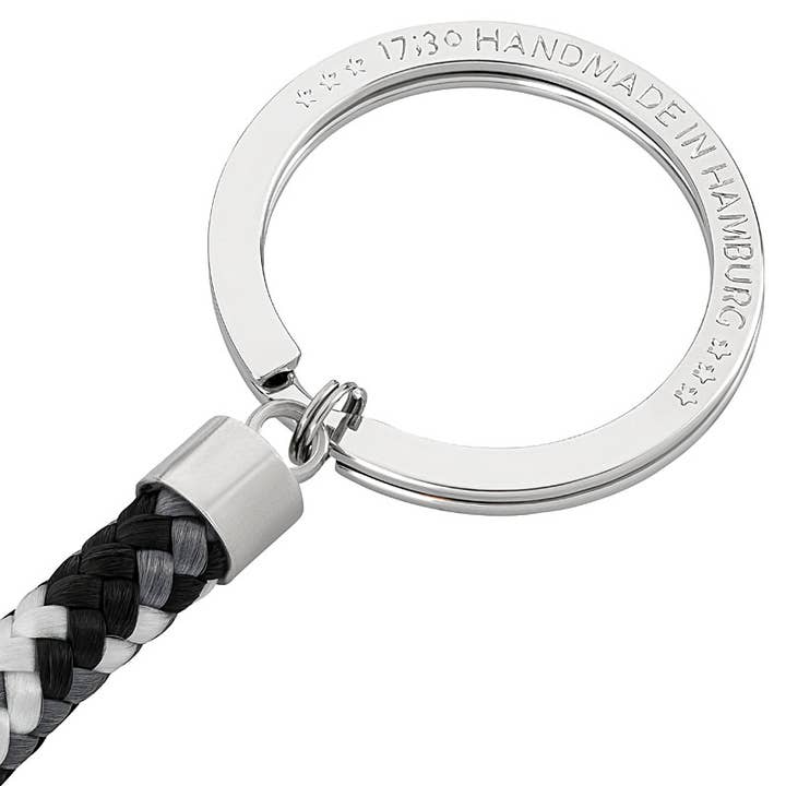 Keychain Knut, BLACK-WHITE-GRAY for wholesale by 17;30