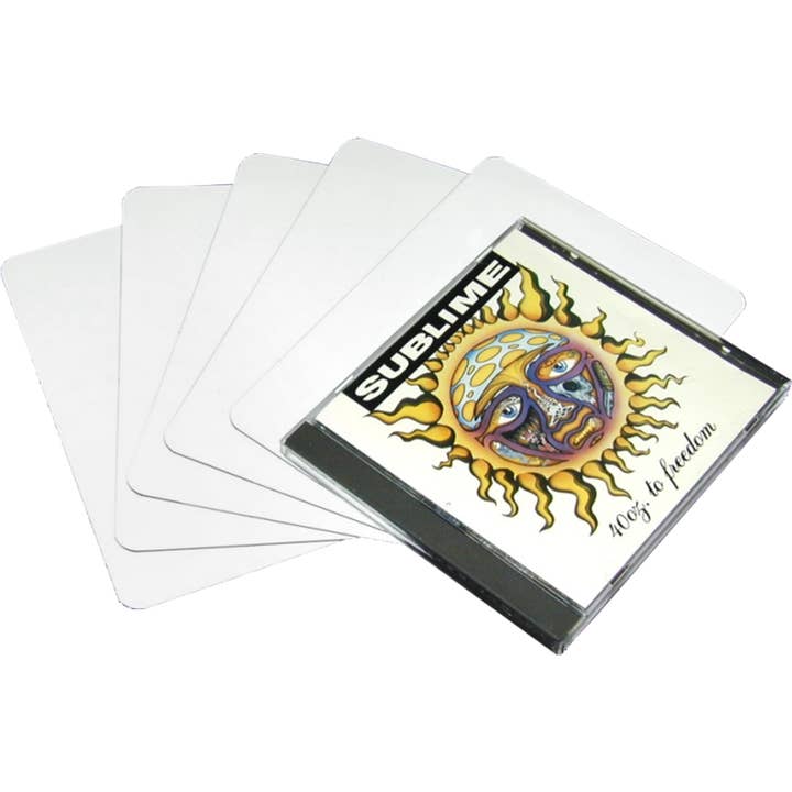 Square Deal Recordings & Supplies - Wholesale Craft Supplies - Divider Cards - CD Box Narrow - 4.88"x6.75" - 30mil Hvy Duty