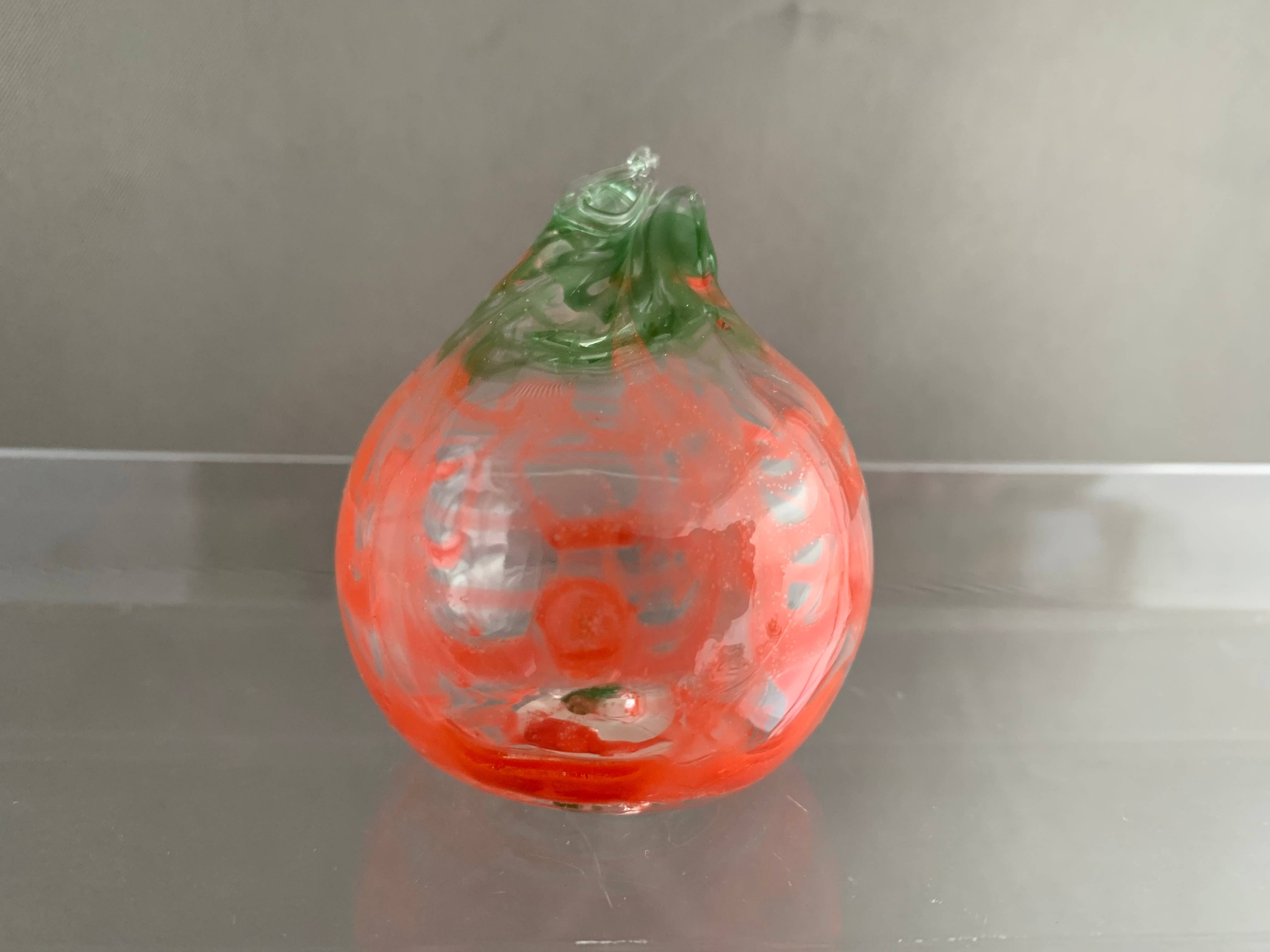 Terrapin Glass Gardens - Vente Décorations de table - Citrouille en verre soufflé1