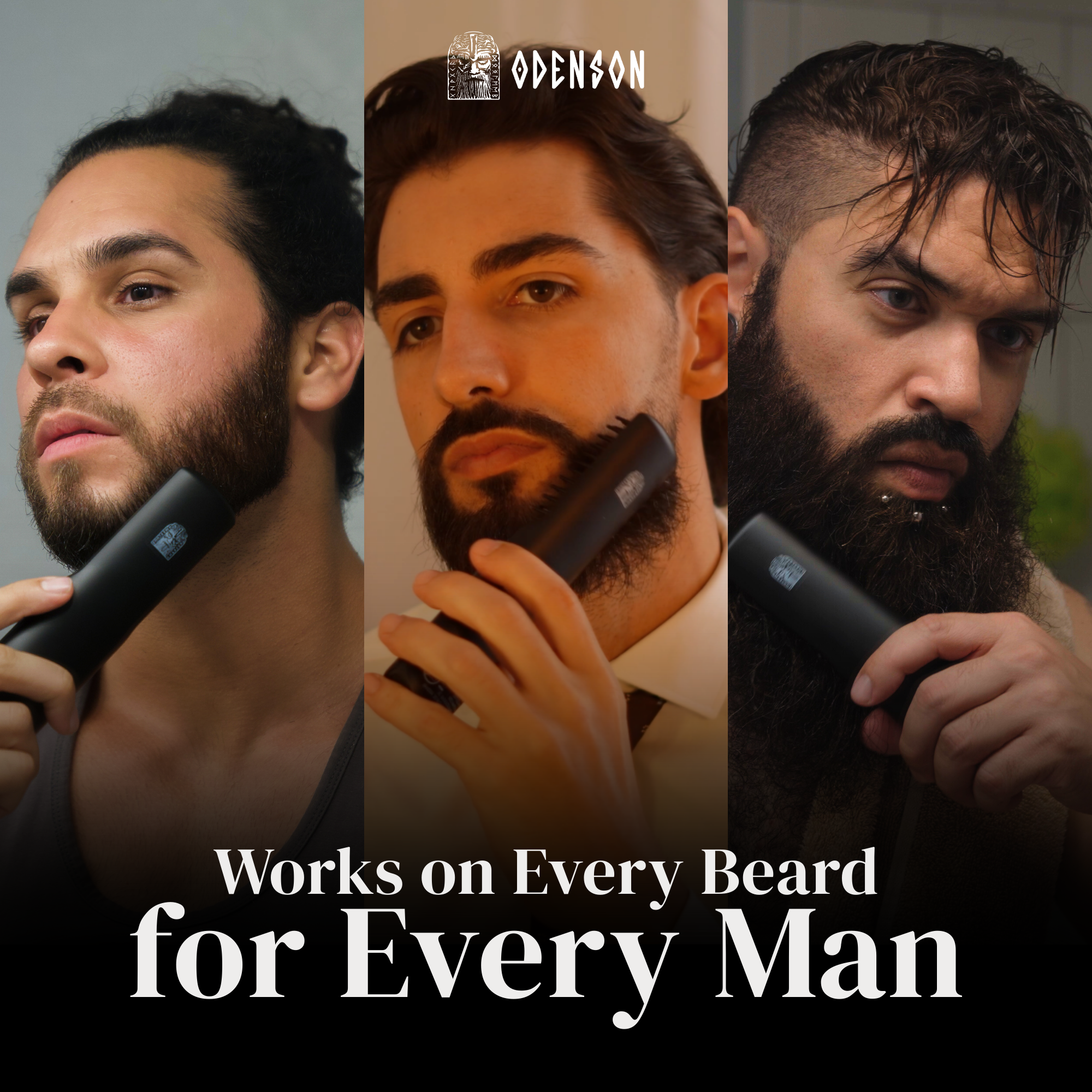 Odenson - Wholesale Baardstylingproduct - Odenson Beard Forger - Draadloze baardborstel en stijltang13