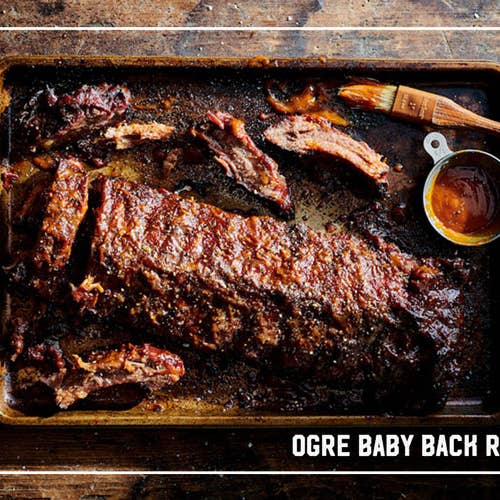 Ogre Sauce - Wholesale BBQ sauce - Ogre Sauce HOT 8oz Gift Size3