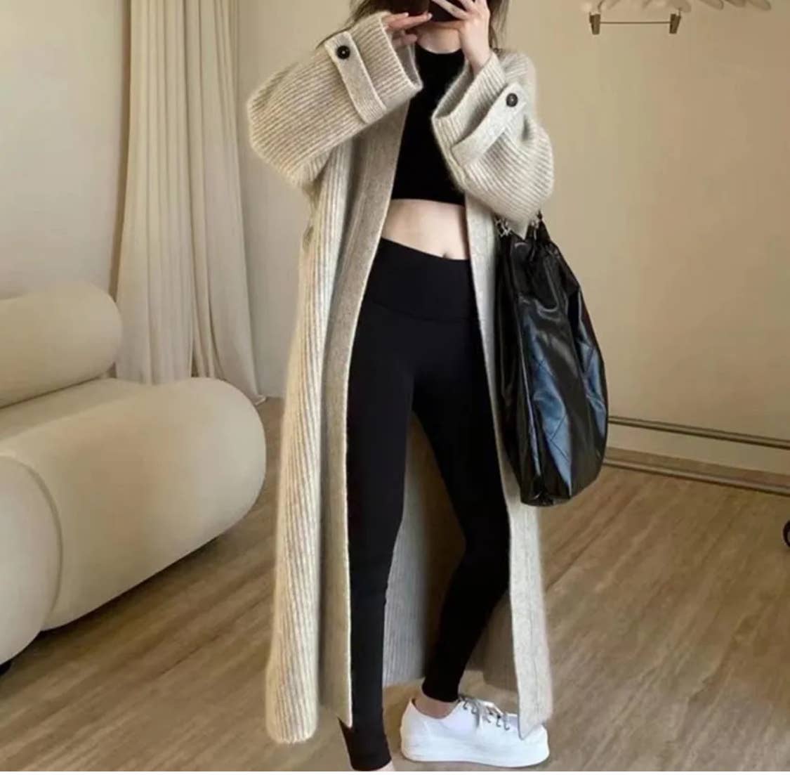 Serenity Collective - Wholesale Cardigan - Women's - Long Length Sweater1