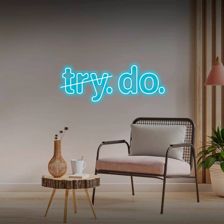 Versuch es. Tun. LED-Neon für den Großhandel von Helloneon