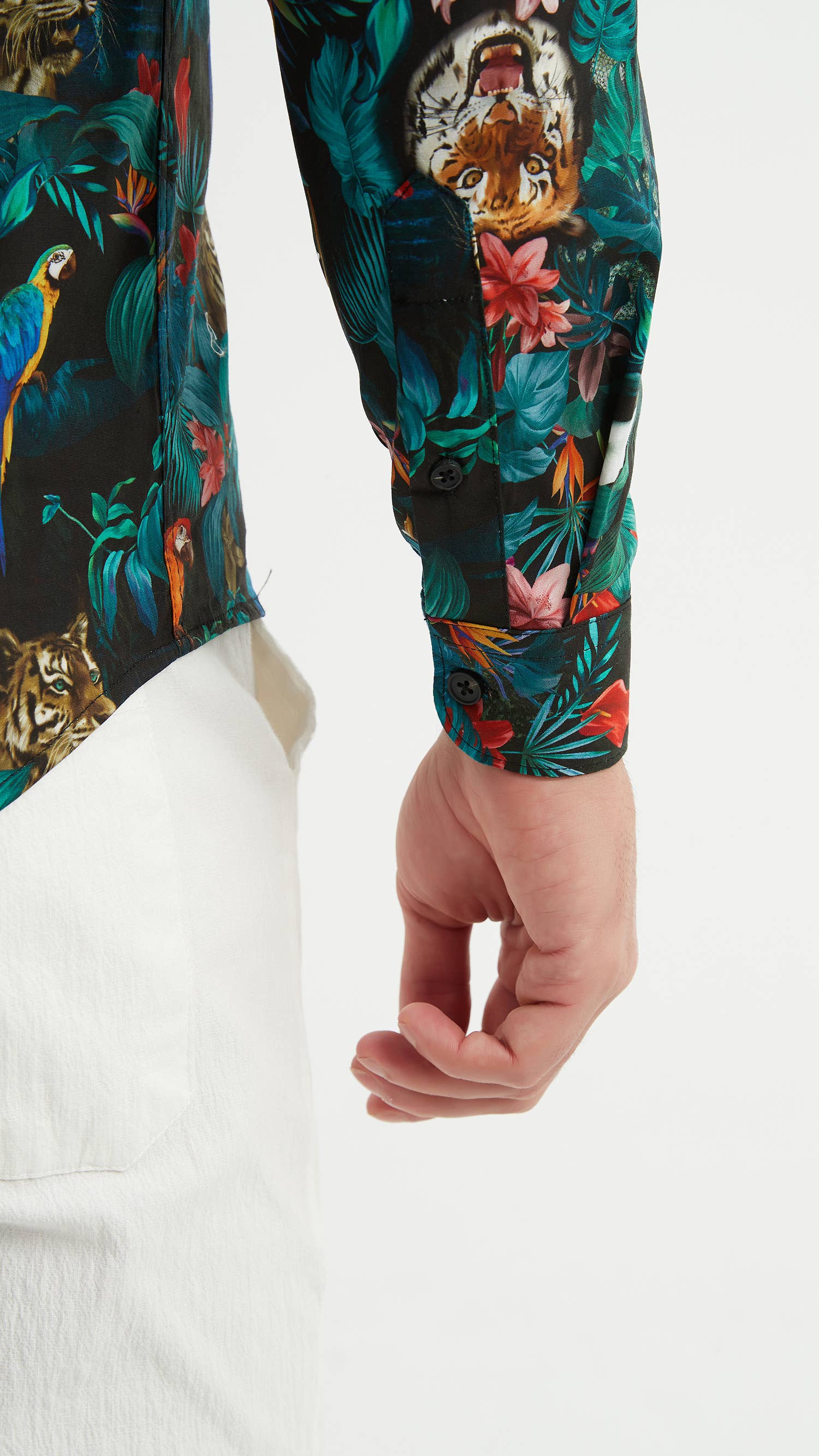 Yves Enzo – Camisa de botões - Homem por atacado – Camisa coleção "PREMIUM" em estampas digitais3