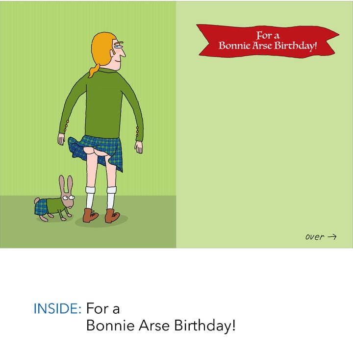 Clayboys Cards - Vente Cartes d'anniversaire - 1475 Outlander (carte d'anniversaire)