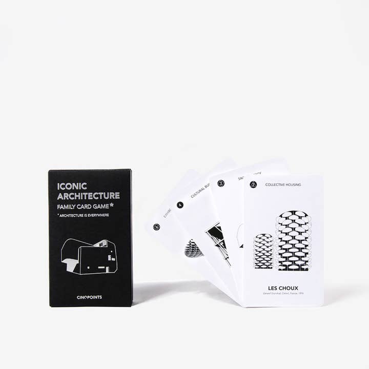 Today is Art Day - Wholesale Card Game - Iconic Architecture -family card game by Cinqpoints
