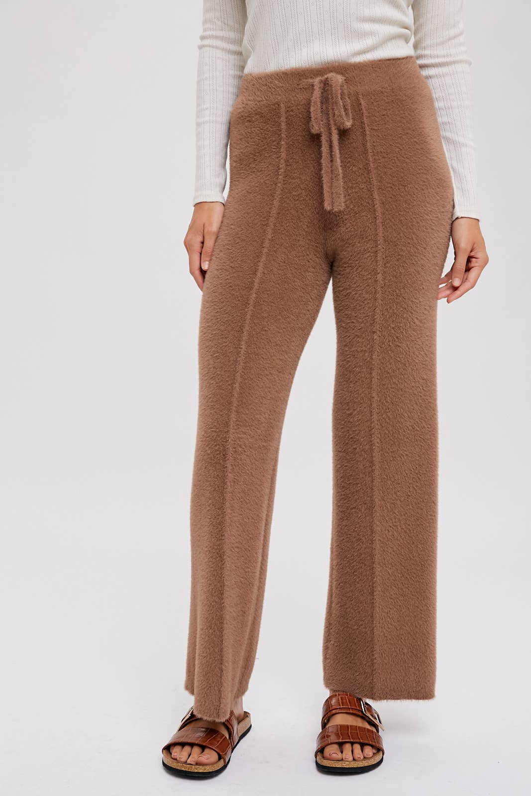 Bluivy - Wholesale Lounge Sweatpants/Joggers - Women's - FUZZY KNIT LOUNGE PANTS2