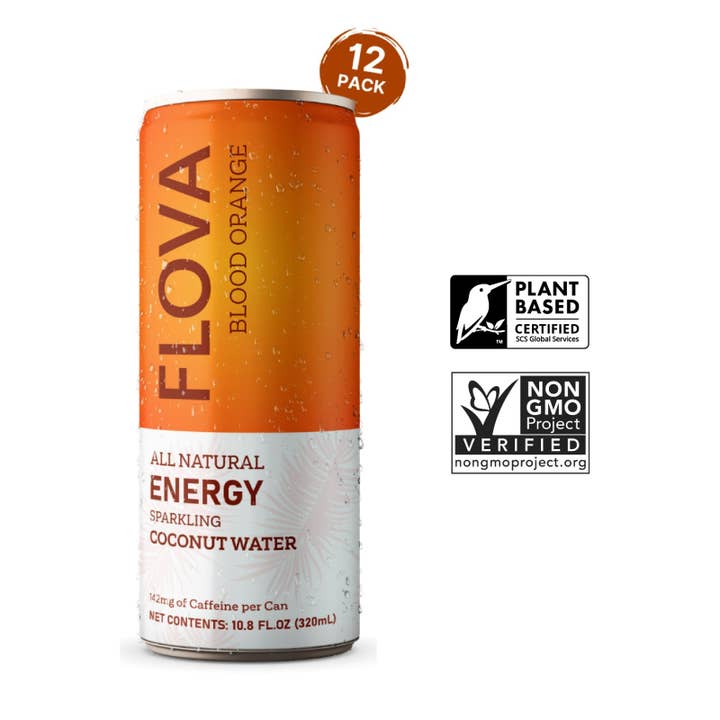 Coconut Water Energy Drink Blood Orange for wholesale by Flova