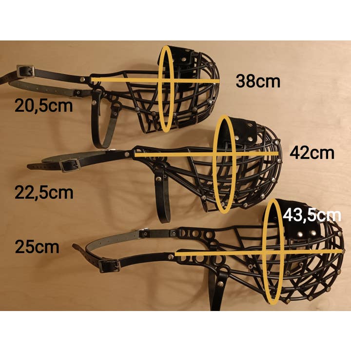 Muzzle & Snout - Wholesale Pet Muzzle - Plastic muzzle - giant size2