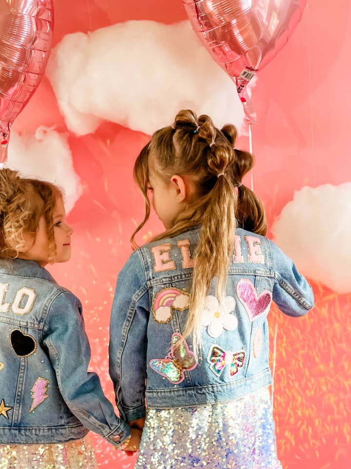 Ellie and Mila - Vente Robe – enfant - Robe pailletée dégradée4