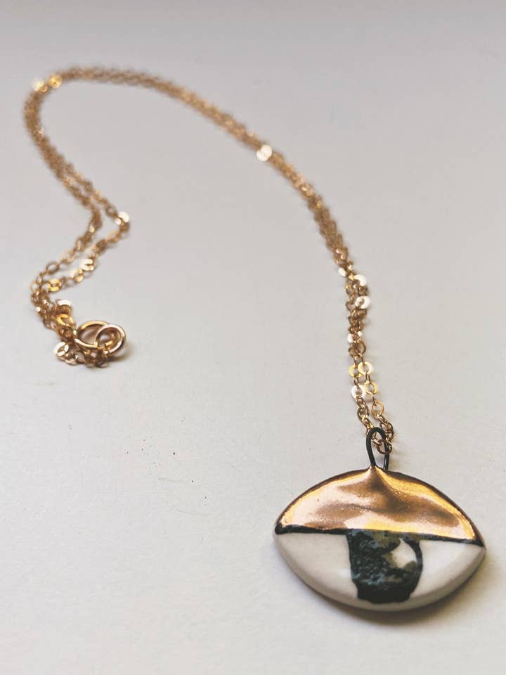 eyeoneye necklace for wholesale by Gloria Faye