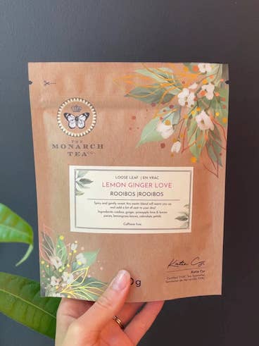 Lemon Ginger Love Rooibos für den Großhandel von Monarch Tea Co.