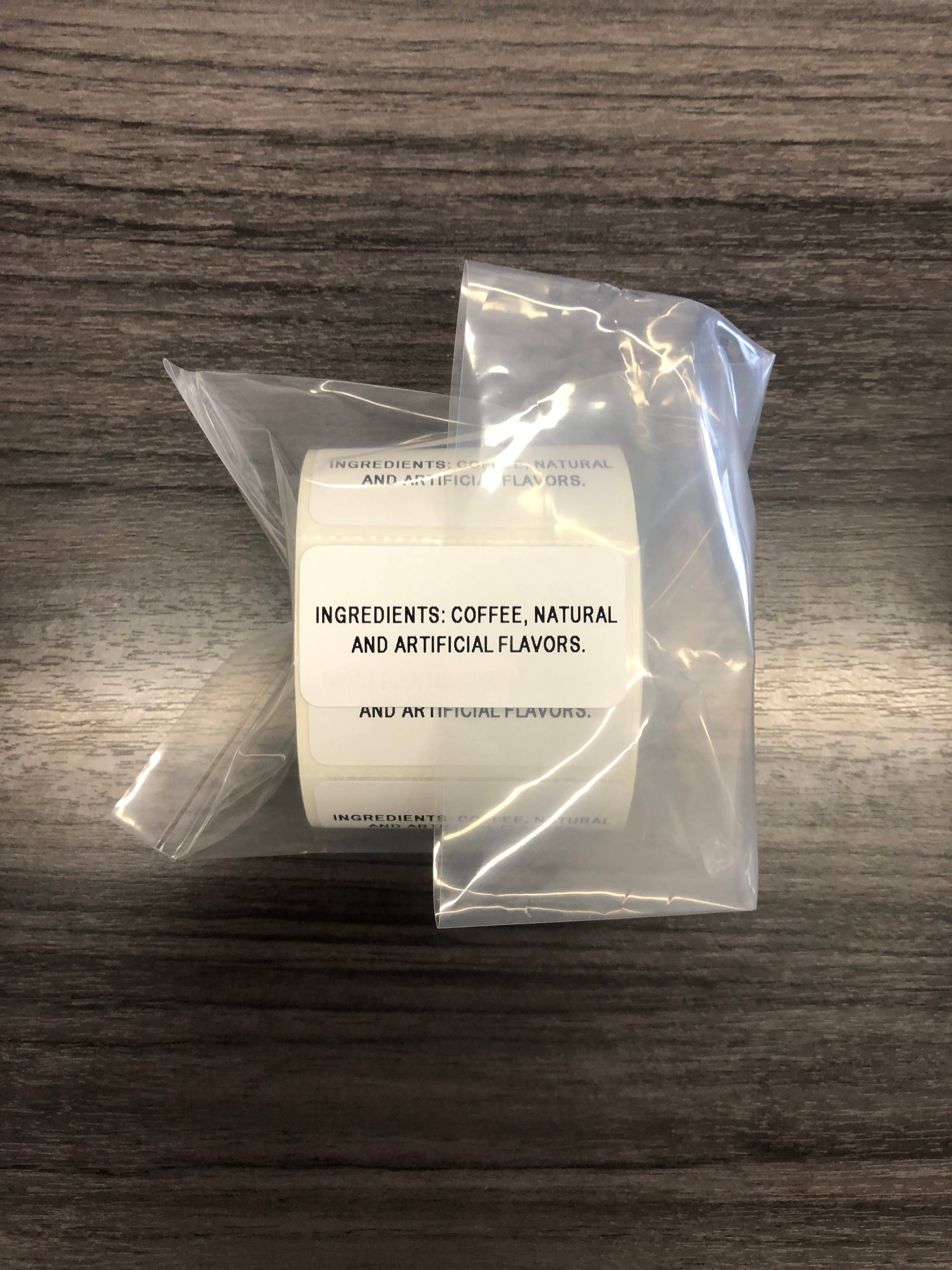 Neighbors Coffee - Gourmet Market - Wholesale Food/Beverage Label - Ingredient Labels