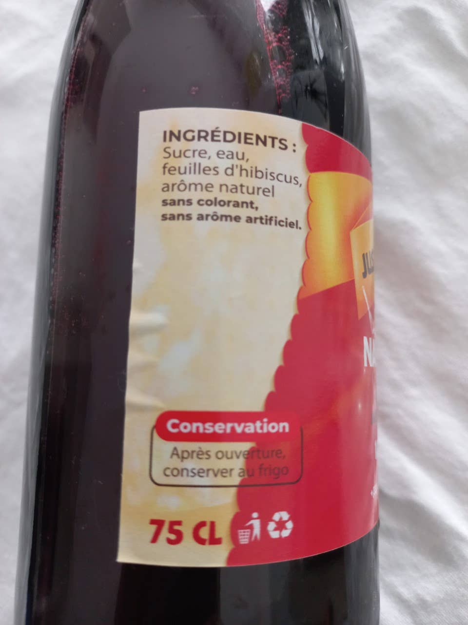 Les Merveilles de Nadoushka - Vendita all'ingrosso Succhi di frutta - Succo di ibisco 75 cl2