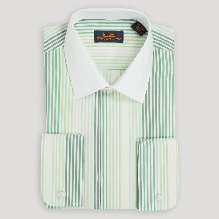 The Geoffery | Classic Collar | French Cuff | Kiwi for wholesale by Steven Land