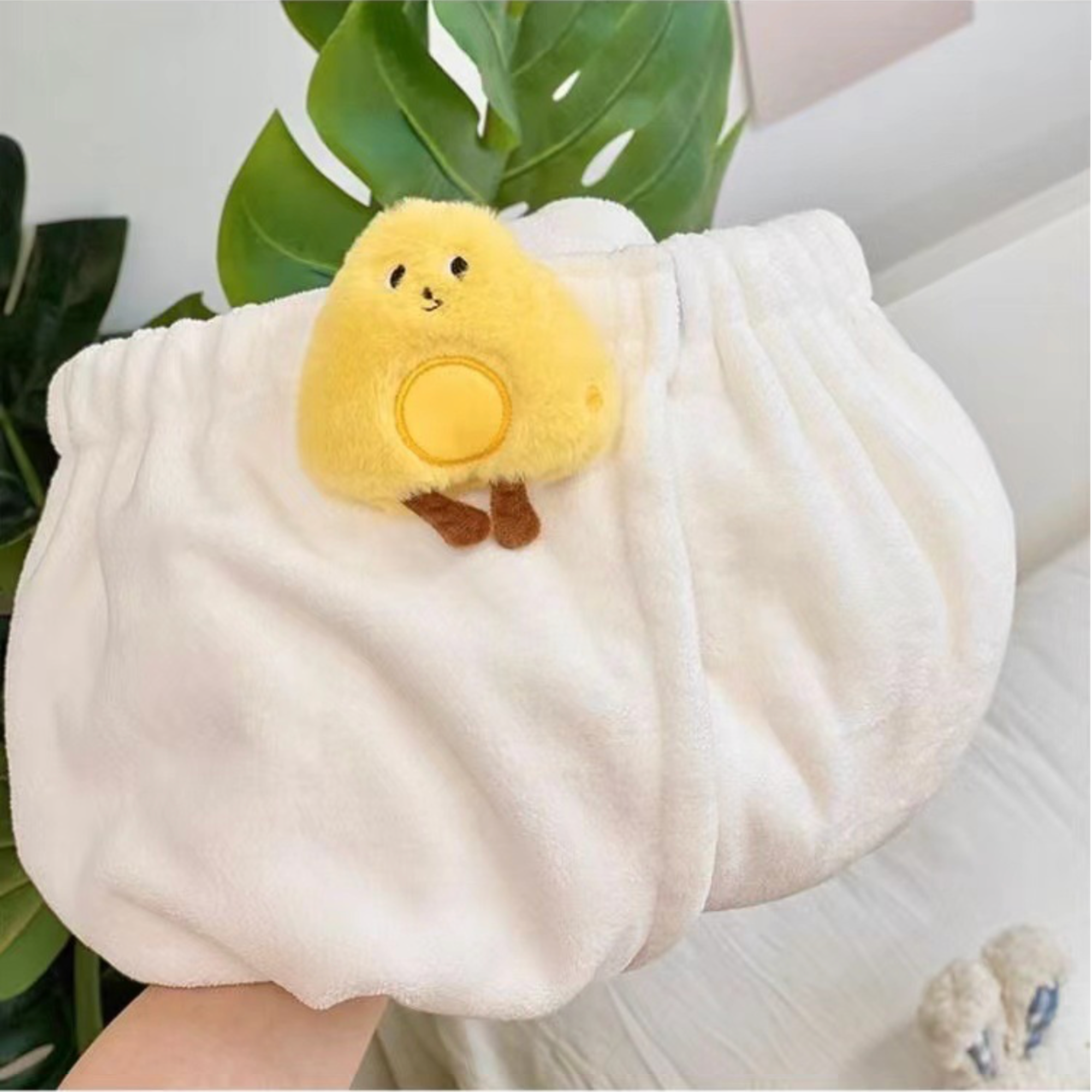 DrifWoo – wholesale Bath towel – Microfiber Body Wrap Hair Wrap Set with Fluffy Accents Cute 5