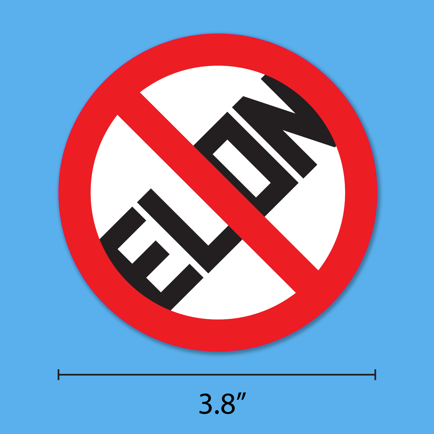 Dissent Pins - Wholesale Sticker - No Elon Sticker2