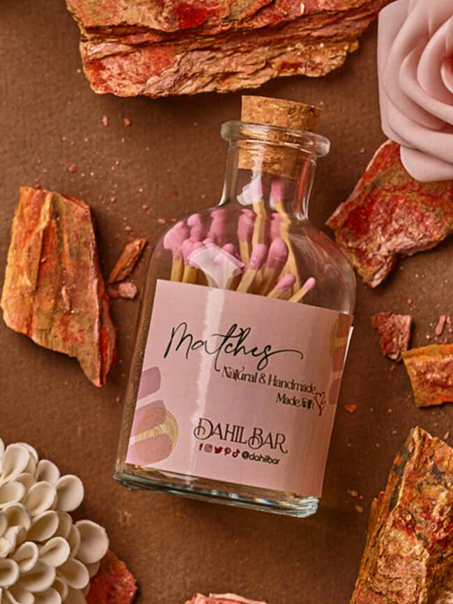 Glass Bottle Matches for wholesale by Dahil Bar