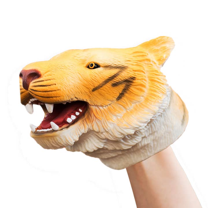 Wild Thingz Hand Puppet - Tiger for wholesale by KidAntics