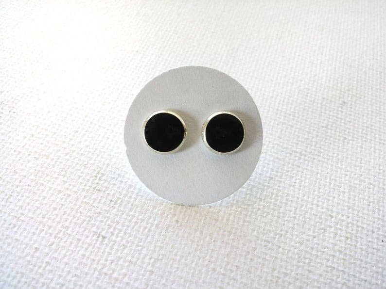 Holey Moley Accessories - Vente Clous d'oreille - Petits clous noirs et argentés1