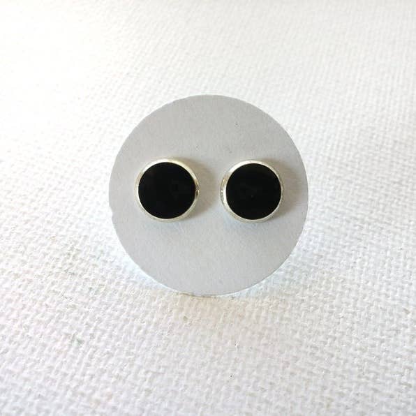 Holey Moley Accessories - Vente Clous d'oreille - Petits clous noirs et argentés1