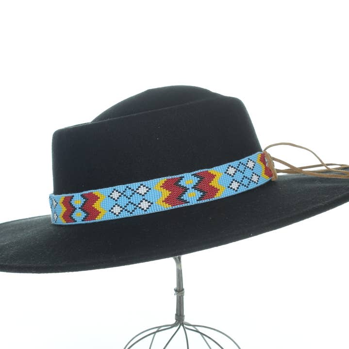HHH Designs - Wholesale Hat Accessory - Women's - Beaded Hat Band , adjustable , sold by each