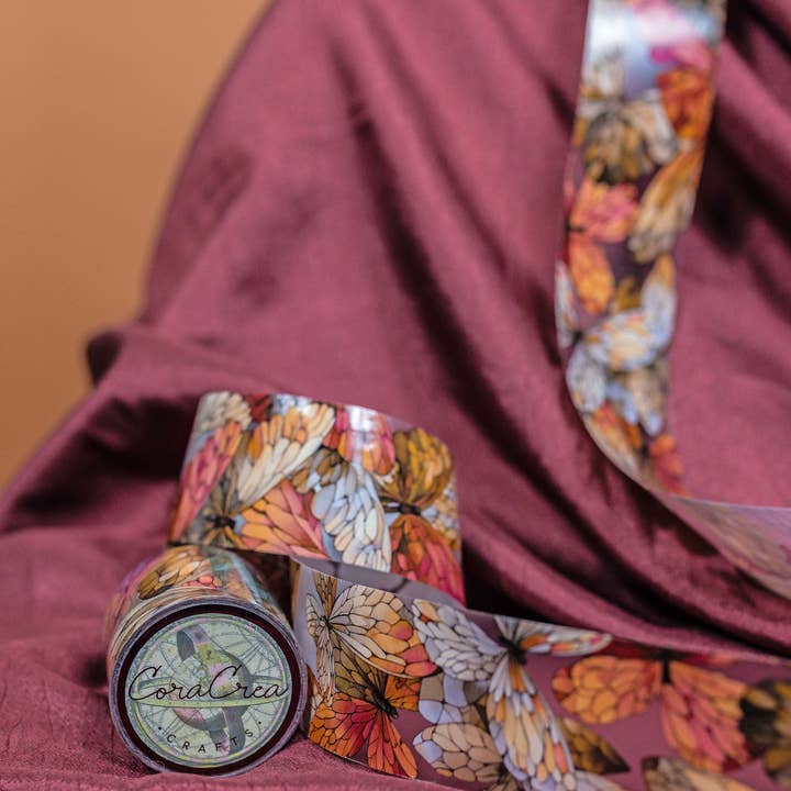 Fjäril Transparent Tejp för wholesale av CoraCreaCrafts