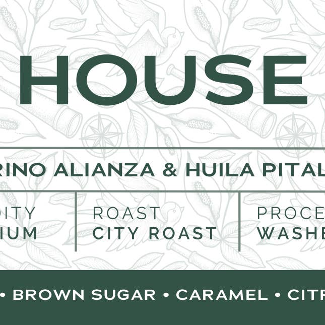 White Label - House Selection pour la vente par Lily & Sparrow Coffee Roasters