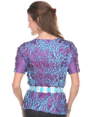 The Magic Scarf Company - Wholesale Blouse - Women's - 649 - Origami Short Sleeve Tops72