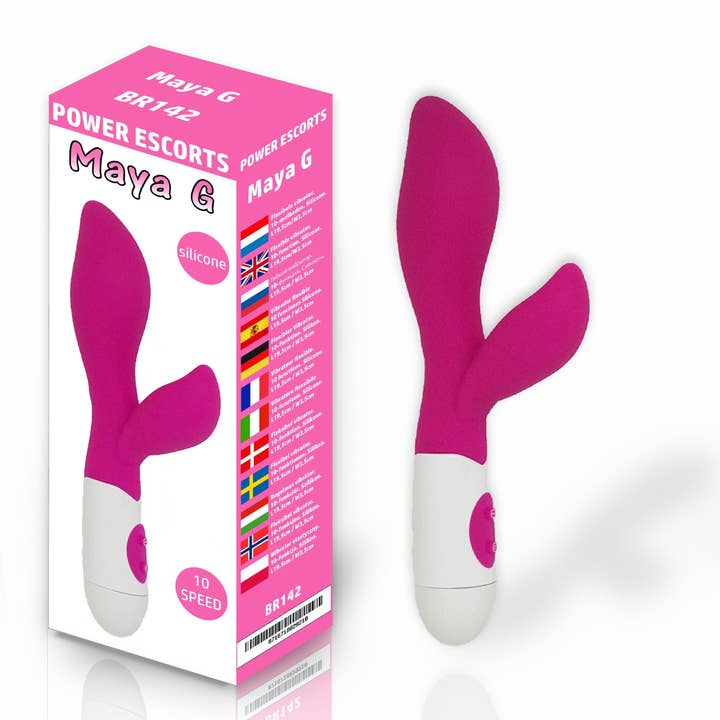 Power Escorts - BR142 - Maya G Pink G Spot Vibrator - 10-Speed voor wholesale door Kinky Pleasure