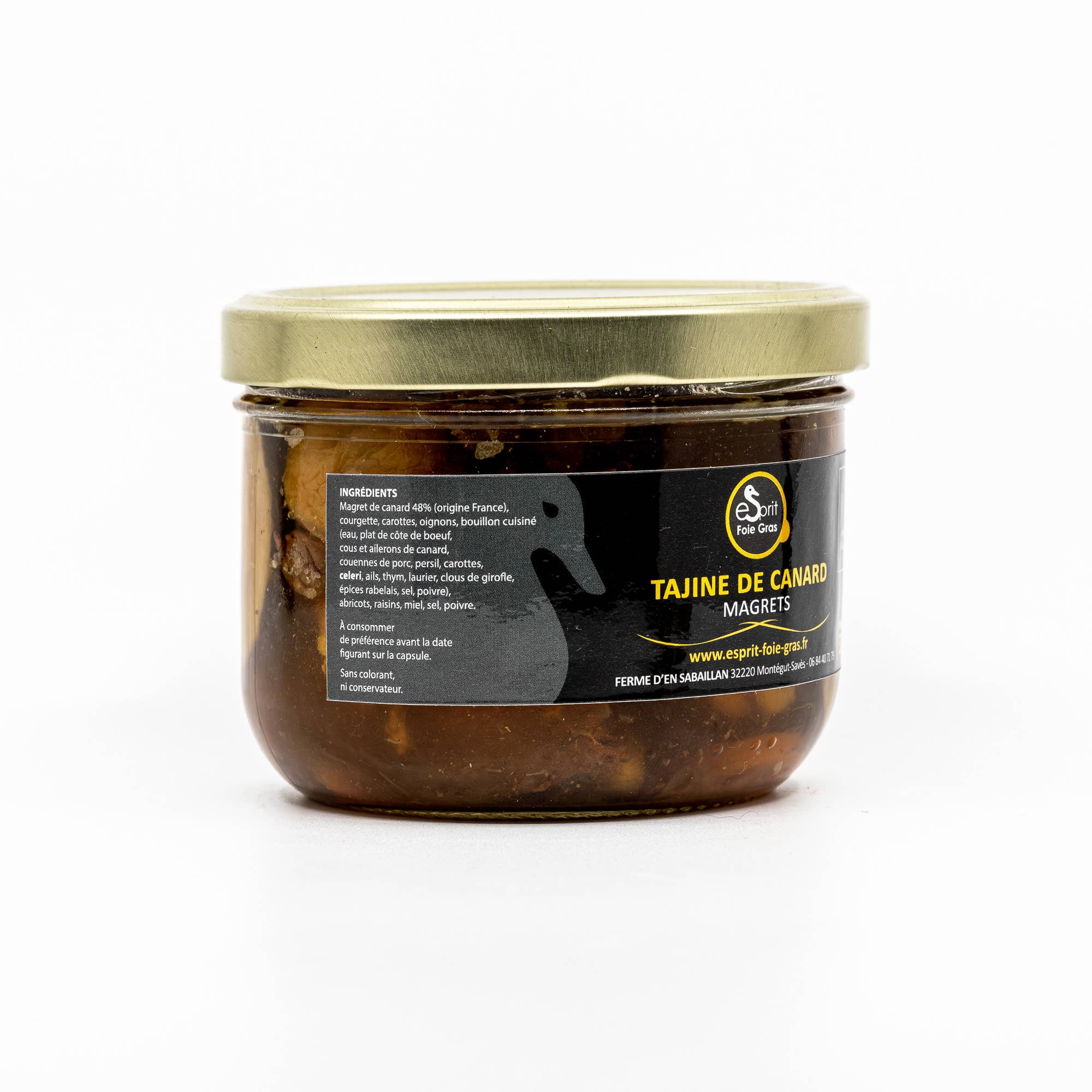 Esprit Foie Gras - Wholesale Preserves - Duck tajine (magret) 370 g1