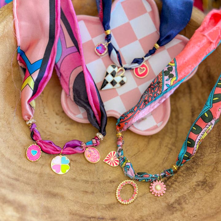 TrendyKeys - Wholesale Pendant/Charm Necklace - Bandana Necklace - TK Original 4