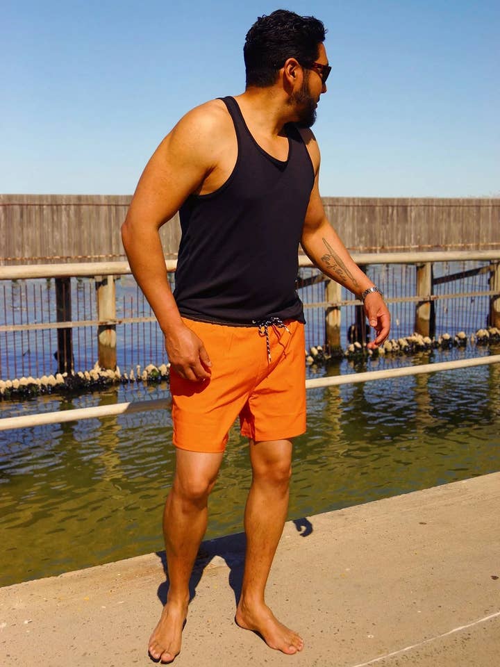 Outback Orange - Boardies (Mens) for wholesale by Back Beach Rd