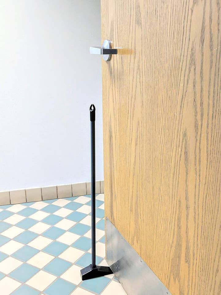 Duffs PVC handle Heavy Duty Doorstop
for wholesale by Duffs Doorstopper LLC