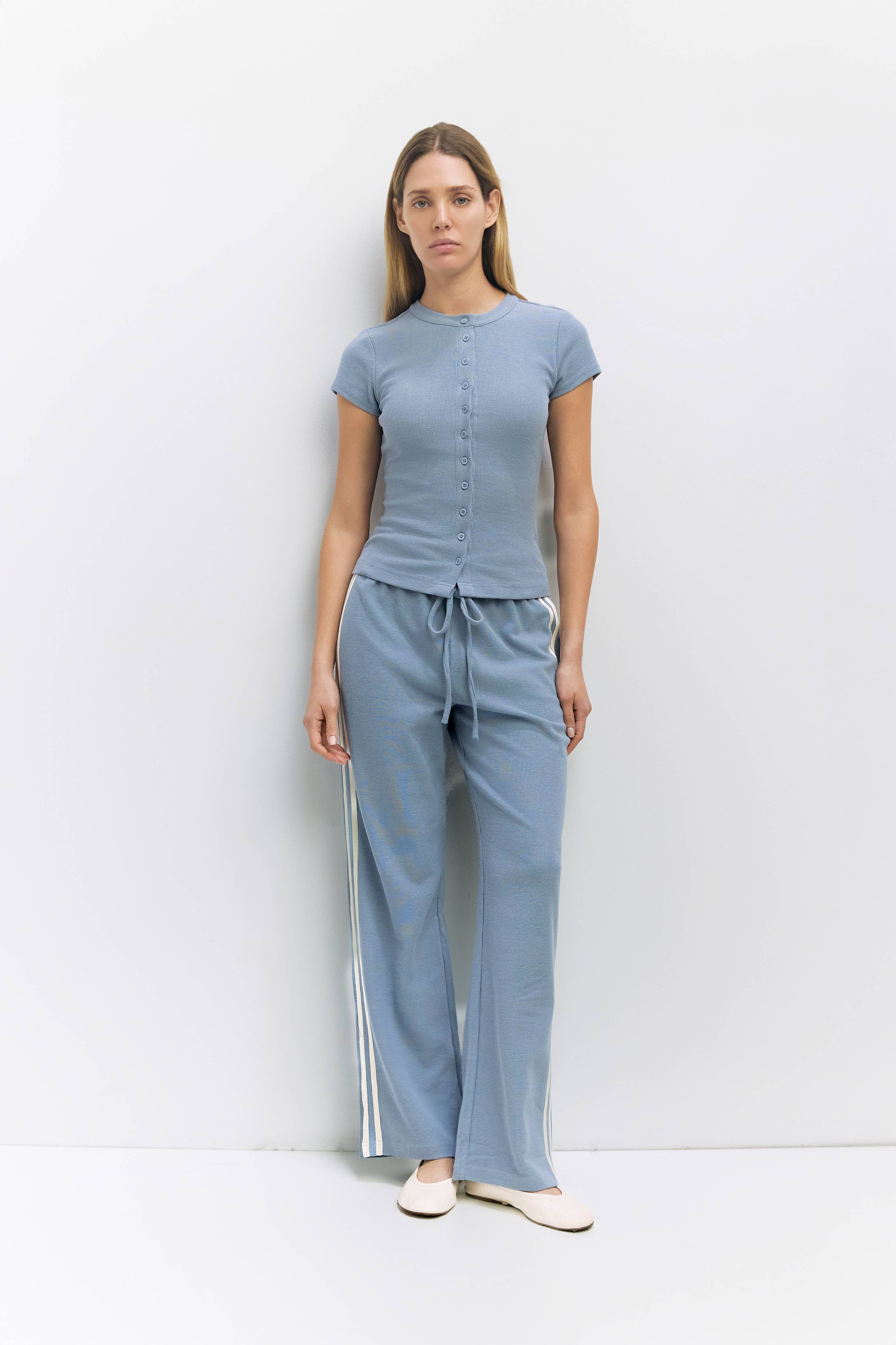 MOD REF - Wholesale Pants - Women's - The Enzo Pants | Women's Wide-Leg Thermal Sport Pants48