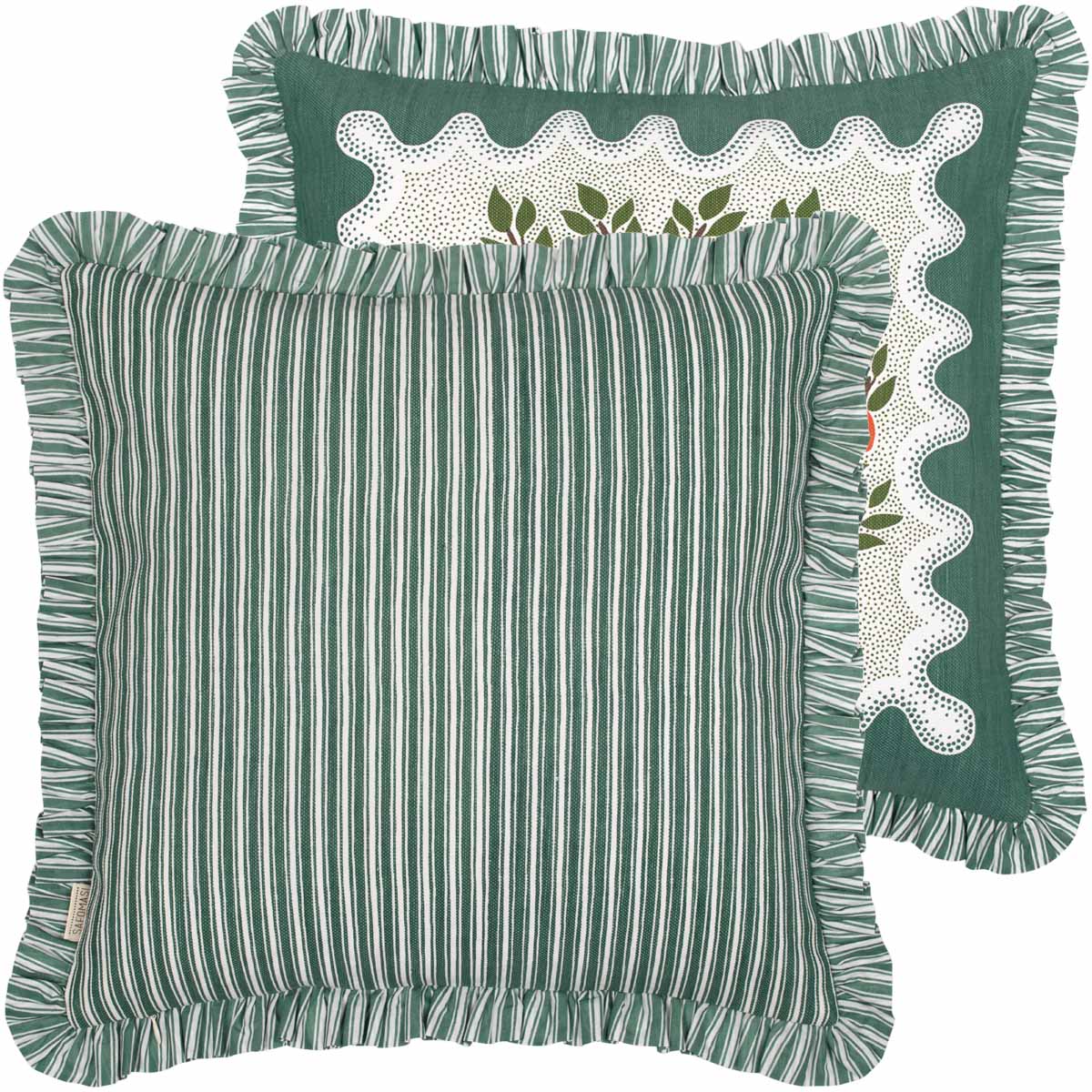 Safomasi - Wholesale Throw Pillow Cover - Apple Tree Ruffle Cushion Cover3