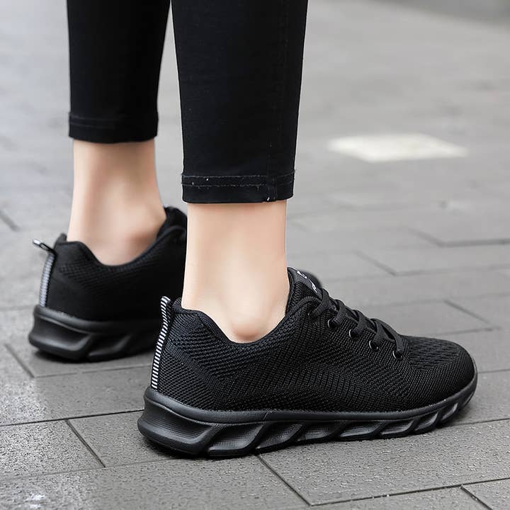 Calseosvic - Wholesale Lifestyle Sneakers - Women's - New Breathable Air Fly Knitting Sneakers
