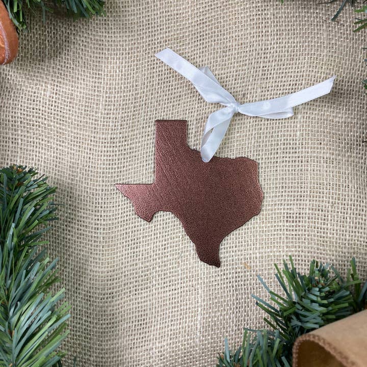 Texas metalen ornament voor wholesale door Lakeshore Impressions