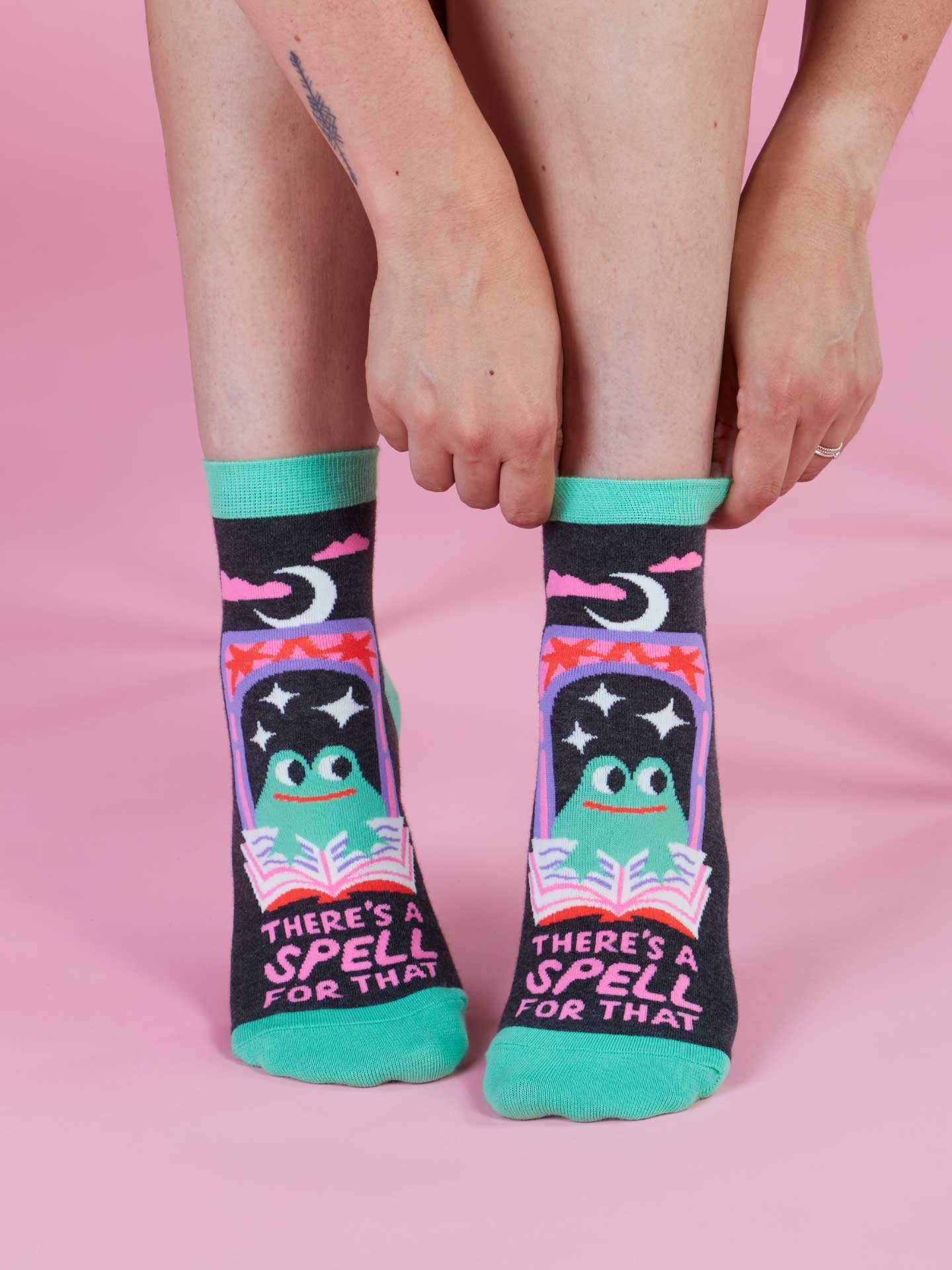 Incognito – wholesale Socks – Women's – SW691 There's A Spell For That Ankle Socks1