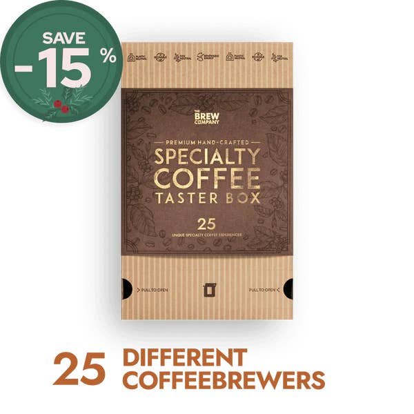 SPECIALTY COFFEEBREWER PROEFBOX voor wholesale door The Brew Company