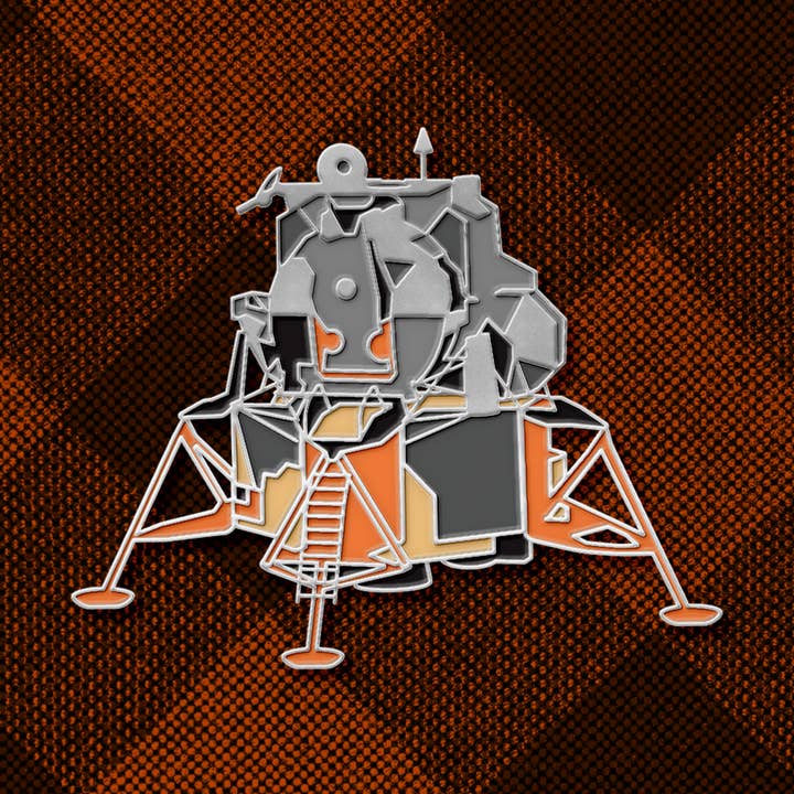 Apollo LEM-køretøj emaljepin for engroshandel hos Chop Shop Store