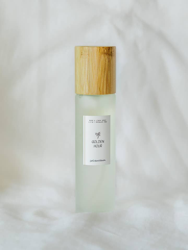 Golden Hour Room & Linen Spray | Luxury Coastal Fragrance for wholesale by Soph's Beach House
