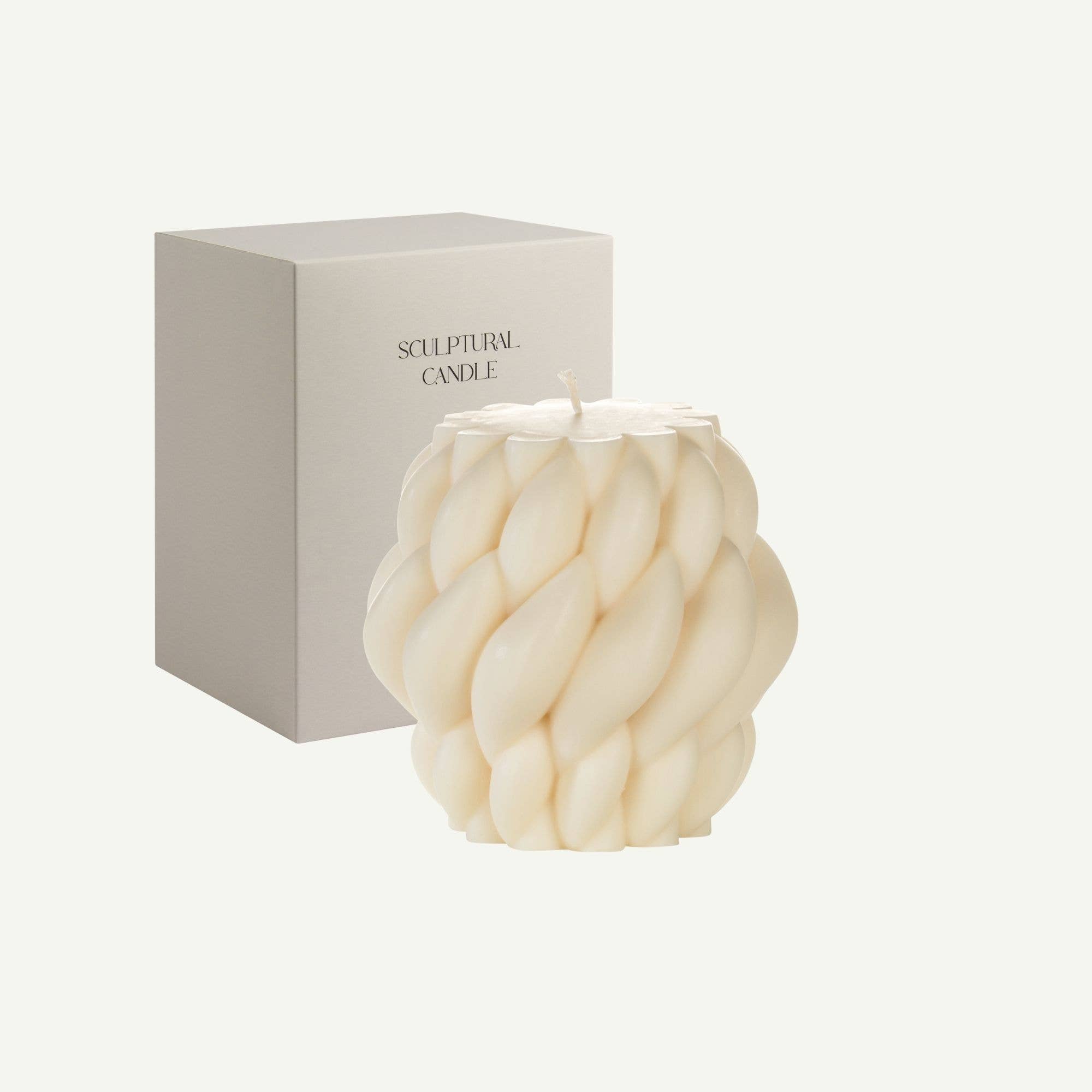 NOMA Studio - Vente Bougies originales - Bougie sculpture Karla Large – Cire de colza, H 11 cm2