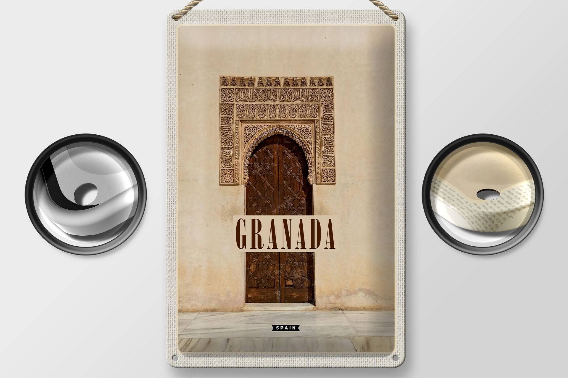 Femer - Wholesale Sign - Granada Spain Tourism Poster 20x30cm Travel Sign1