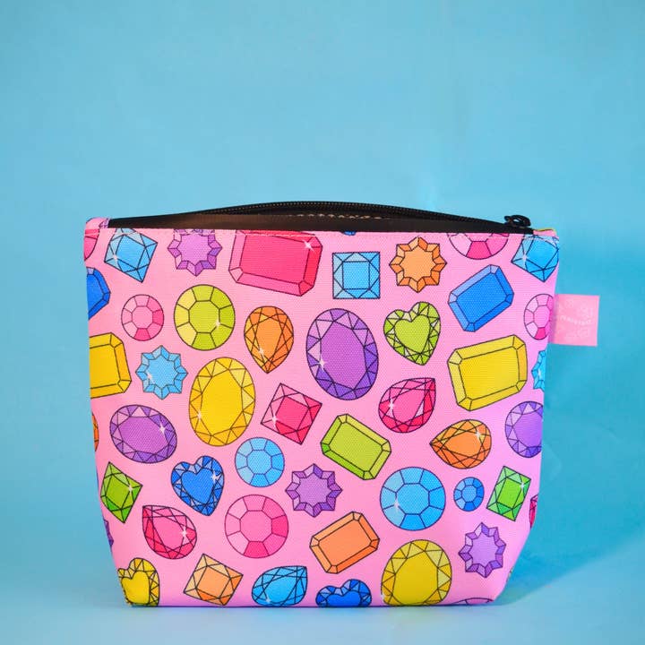 The Peach Fuzz - Wholesale Pouch - Women's - Gemstoned Smell-Proof Stash Bag5