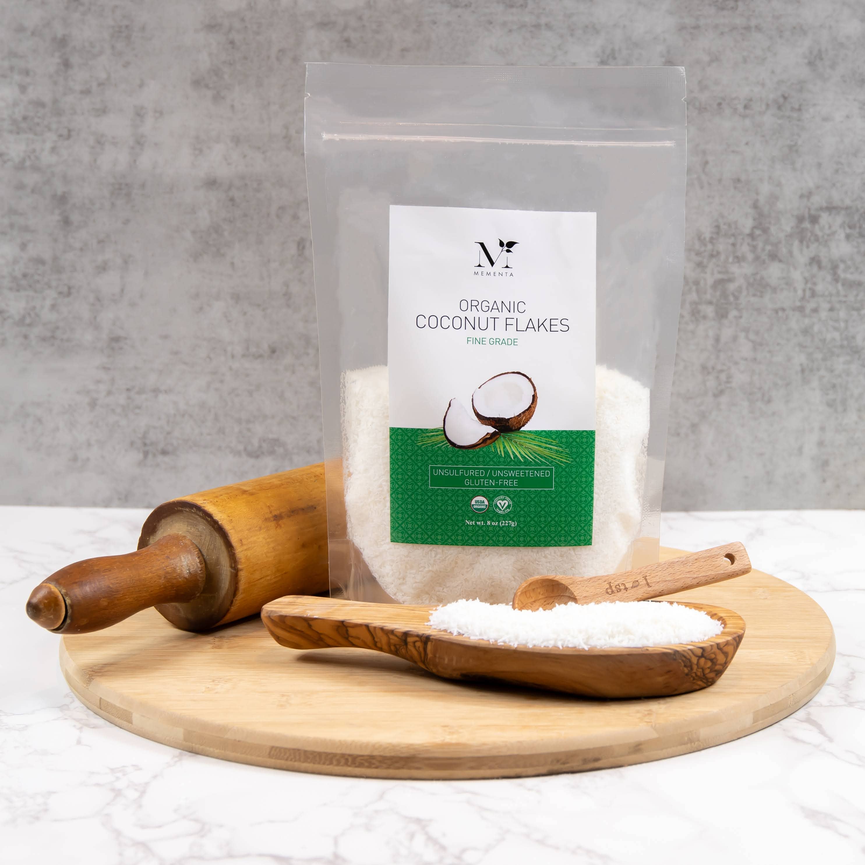 Mementa Inc. - Wholesale Gluten-Free Flour - Organic Coconut Flakes - Fine Grade | 6 Case Size1
