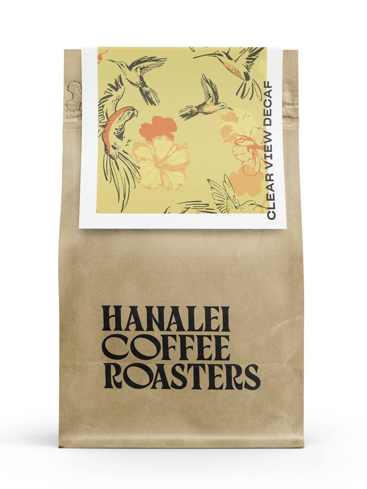 Clear View Decaf för wholesale av Hanalei Coffee Roasters